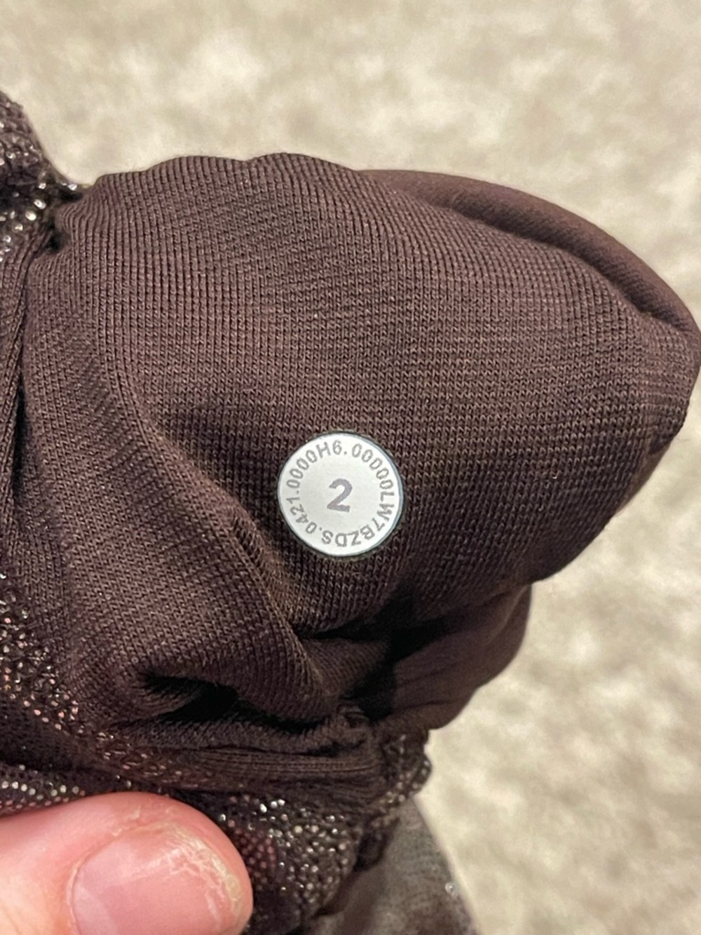 Lululemon Align High-Rise Short 6" Shine Size 2 - Picture 5 of 5